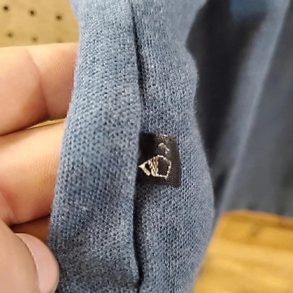 Jockey Mens Polo Shirt Blue XL Short Sleeve Embroidered Logo Button Up Top - Picture 8 of 11